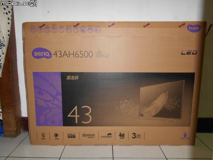 BENQ 43AH6500簡易開箱