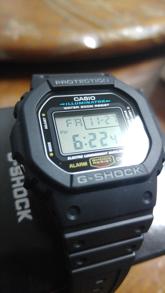 [簡易開箱]CASIO G-SHOCK DW-5600