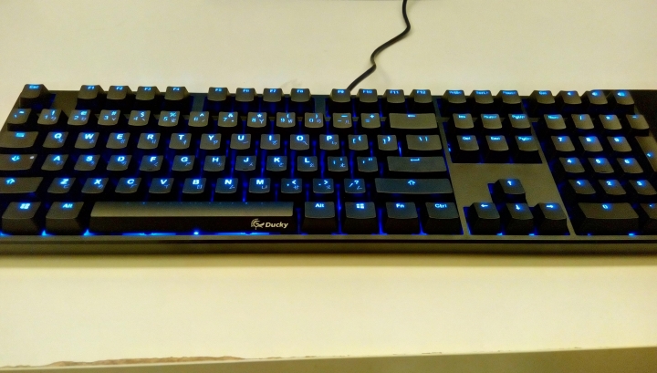 機械鍵盤ducky one青軸分享