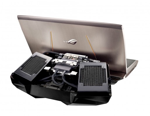 ASUS ROG GX700 電競筆電 with 水冷散熱套件！