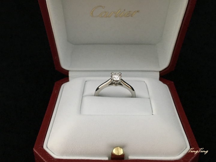 【開箱】25年青春~我們決定買亮亮小石頭Cartier1895&三環戒