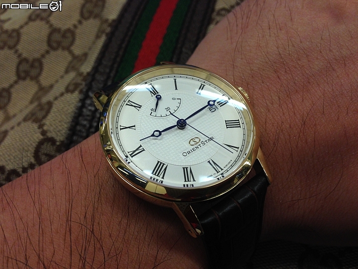 【開箱】Orient Star WZ0321EL ~ 藍針+40小時動力儲存！