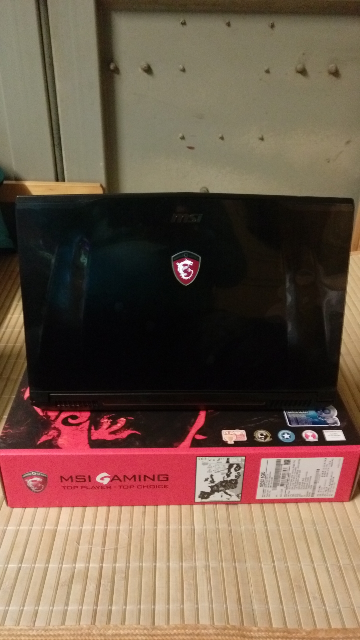 微星 msi GE62-6QD-058TW簡單開箱