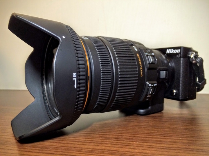 [Nikon 1 J5] 簡易開箱文 + FT1 與 DX 鏡群合體照