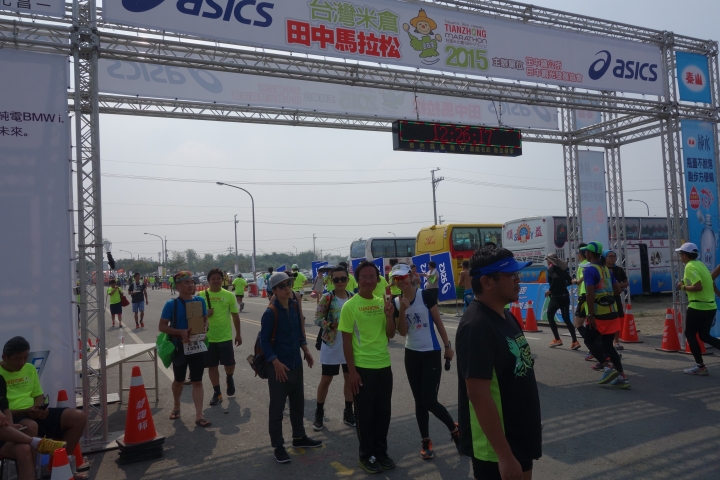 漫步2015台灣米倉，田中馬拉松，