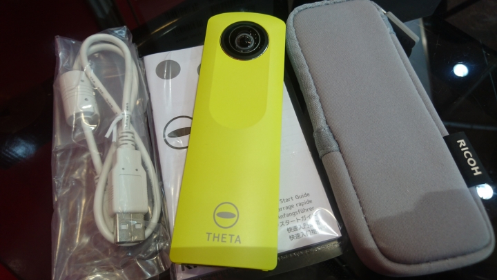 出遊的好夥伴!! RICOH THETA M15
