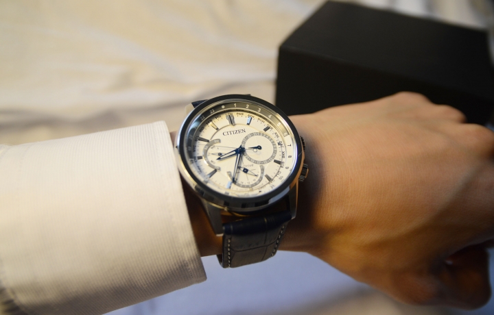 [開箱] CITIZEN BU2020-11A Eco-Drive光動能腕錶