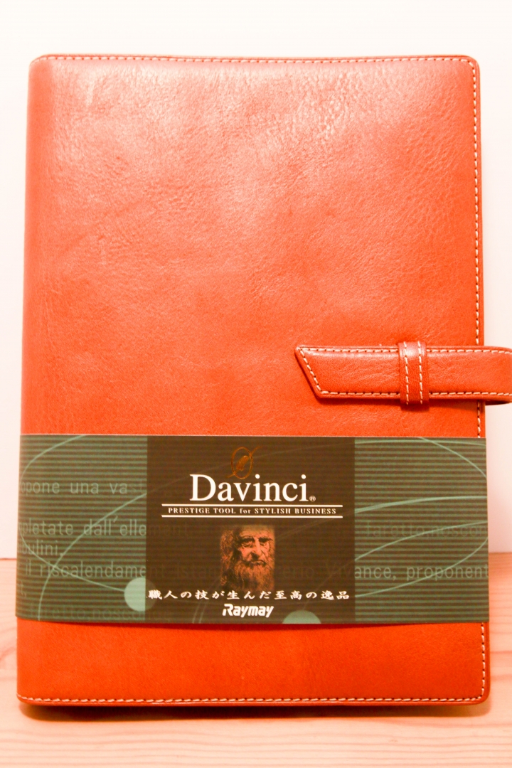 Davinci A5 Oil leather 手帳