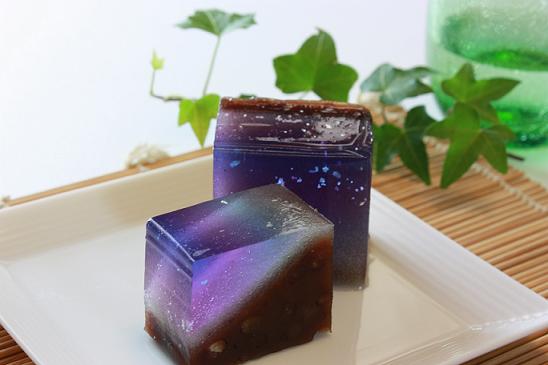 【創意巧思】七條甘春堂  閃耀星空的銀河羊羹