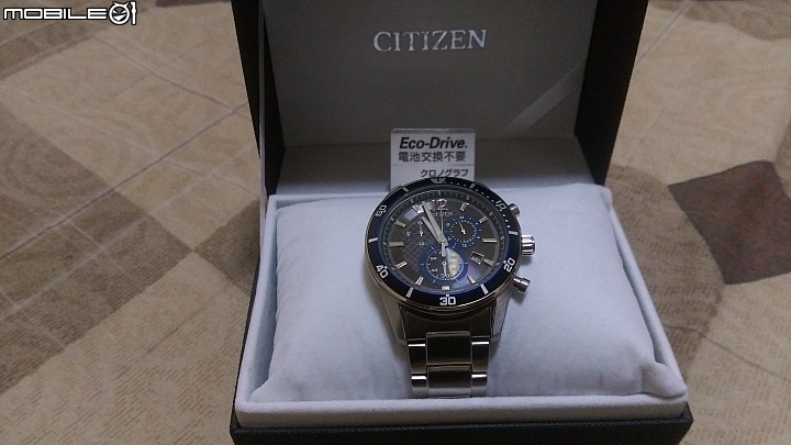 開箱分享 星辰錶 CITIZEN VO10-6741F