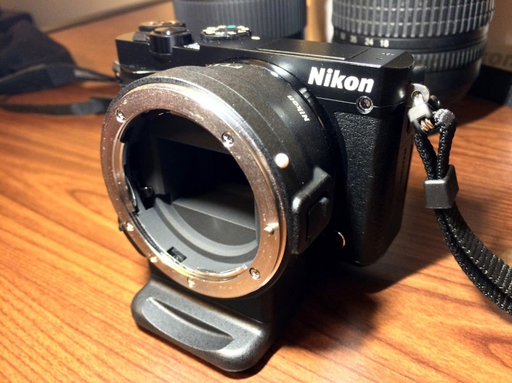[Nikon 1 J5] 簡易開箱文 + FT1 與 DX 鏡群合體照