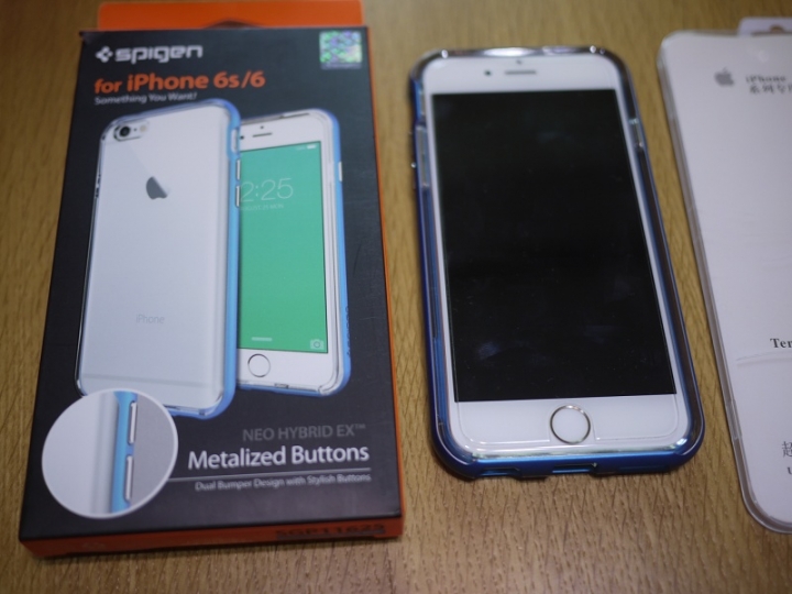 [開箱]Spigen Neo Hybrid EX 強化邊框保護殼