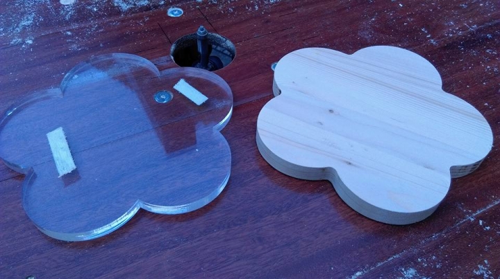 老兵玩修邊機與樣規導板運用