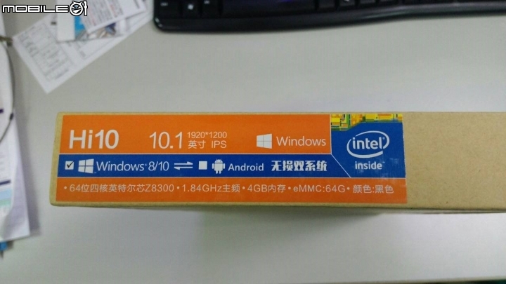馳為Hi10 Windows 10 平板...入手