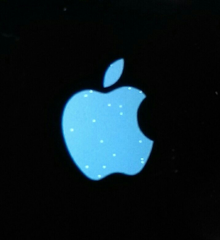 iPhone 5s 換完營螢幕回來，常出現黑底白字