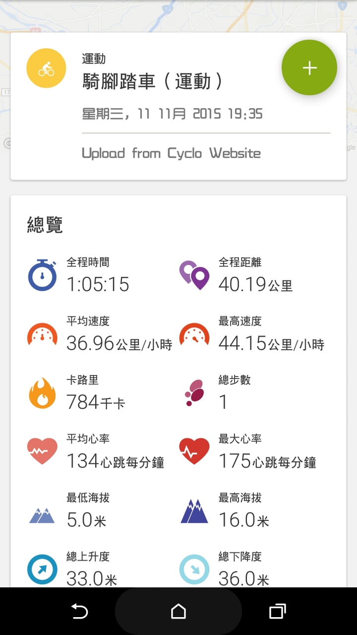 mio105騎乘距離不準