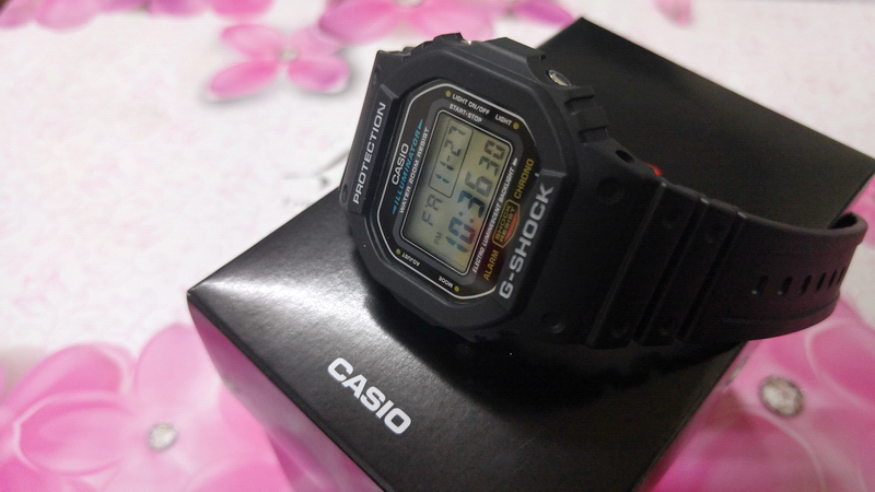 [簡易開箱]CASIO G-SHOCK DW-5600