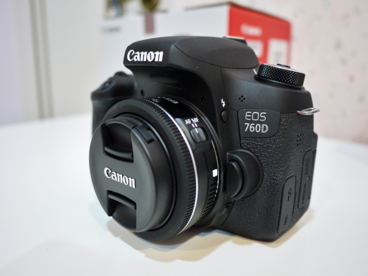 [開箱] Canon 760D+EFS 24mm f/2.8 STM 輕巧組合