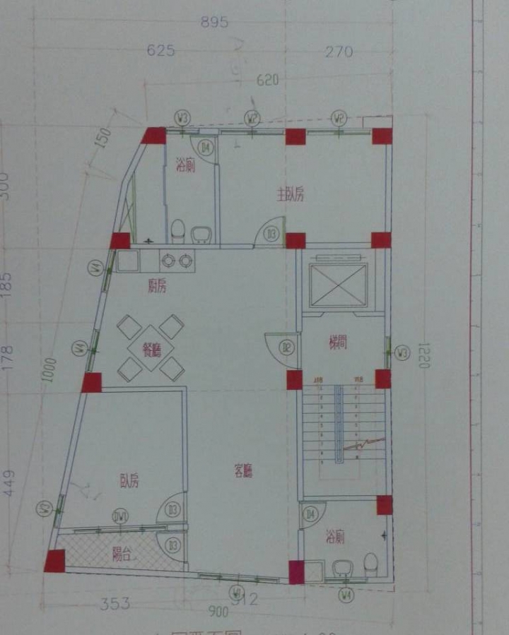梯形房形,請求幫房規劃設計,感恩
