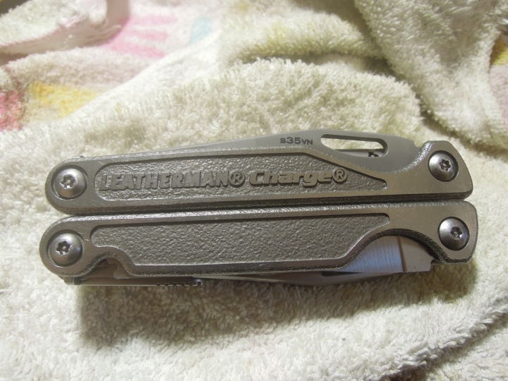 Leatherman Charge Ti 主刀更換