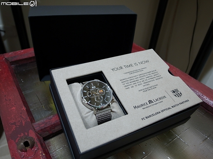 【開箱】Maurice Lacriox 艾美表 ELIROS CHRONOGRAPH 簡單開箱文