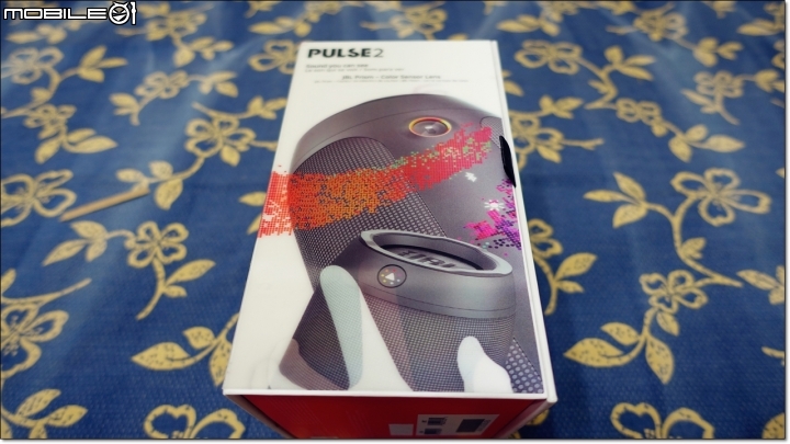 JBL Pulse2 藍牙無線便攜音箱炫彩360度LED燈音響 [開箱文]