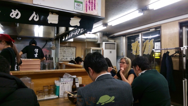 【日本北海道】札幌拉麵-叉燒肉很驚人的"信玄拉麵"