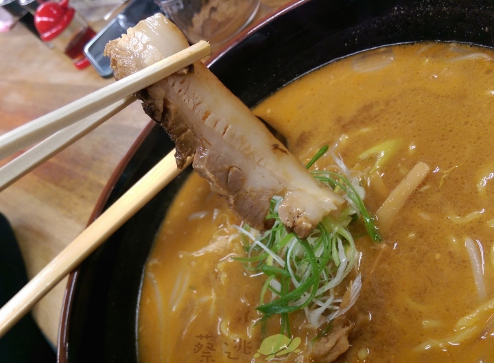 【日本北海道】札幌拉麵-叉燒肉很驚人的"信玄拉麵"