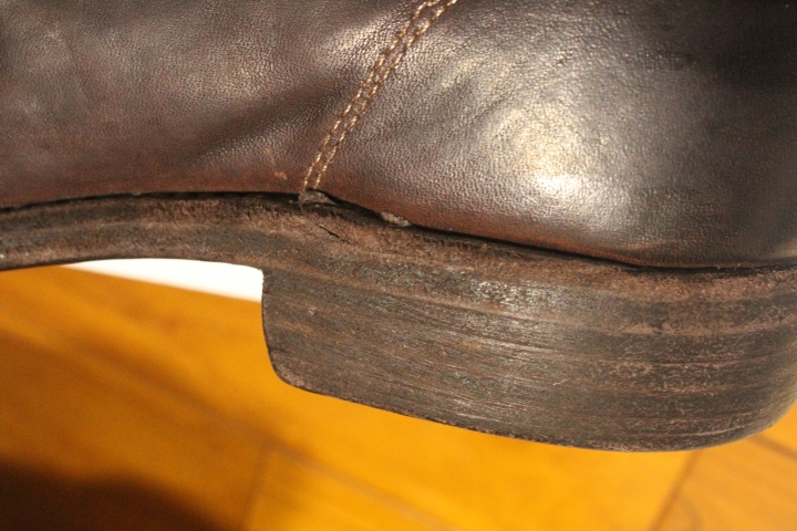 [隨意開香]Guidi 986 Chocolate Back Zipped Boots 後拉鍊靴