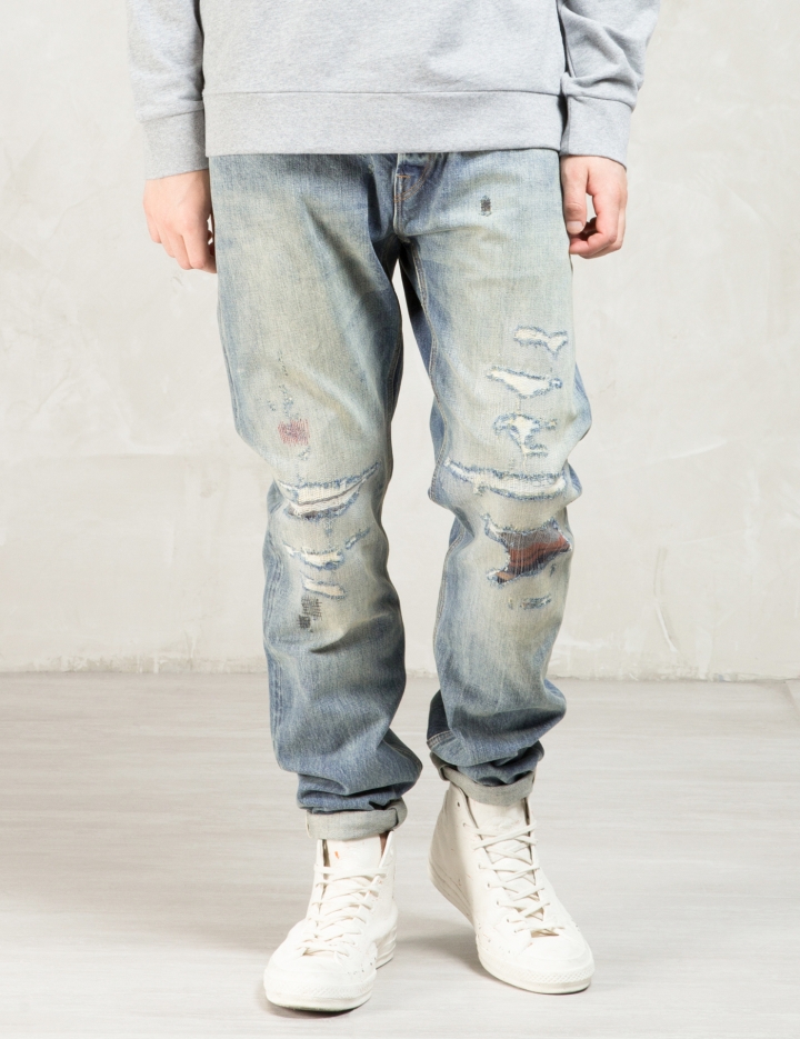 [開箱] PAUL SMITH Red Ear 'Tear and Repair' Japanese Selvedge Jeans