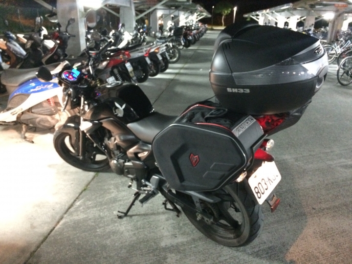 ［分享］國慘Ｔ後箱、馬鞍包實裝測試！