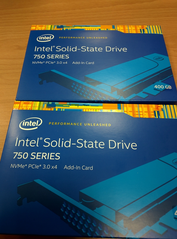 Intel 750 AIC 400gb 價格跌了