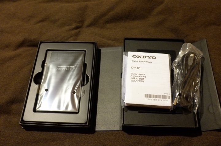Onkyo DP-X1開箱（更新使用感受o以及簡單和Sony ZX1對比）