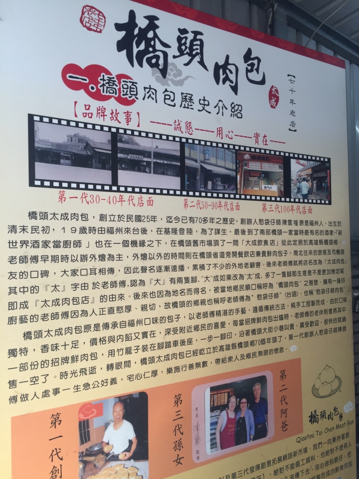 高雄橋頭70年肉包～