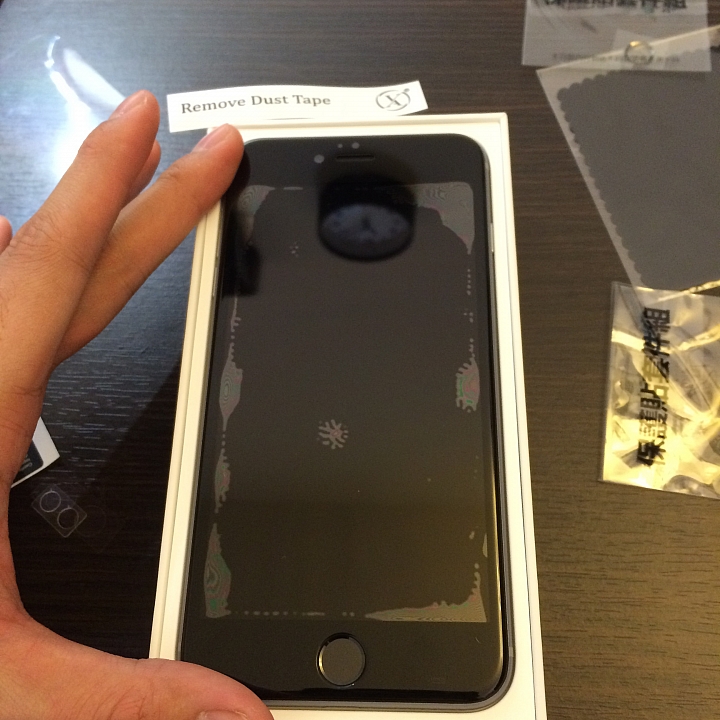 iPhone6s Plus+iMos+自我修復+Apple Silicone Case 組合開箱