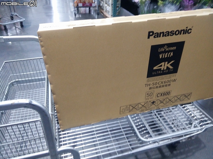 Panasonic 50cx600w 泡泡不專業開箱