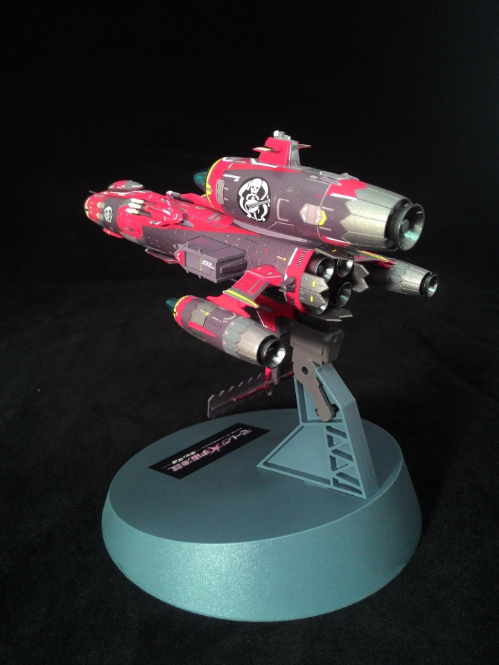 小弟初來乍到,先獻上Hasegawa 1/1300 宇宙海賊船 弁天丸