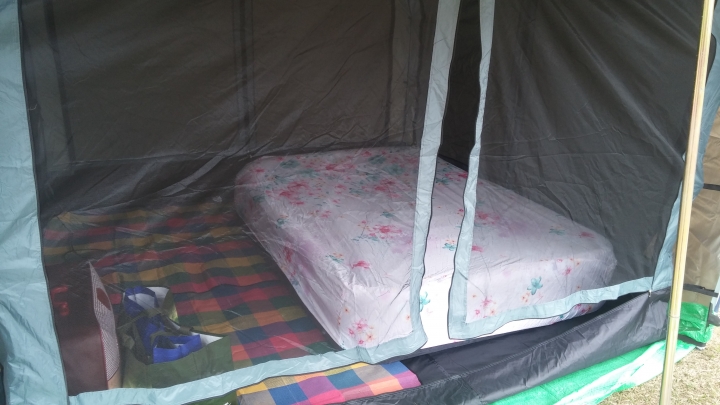 全營區最怪的帳篷開新帳!