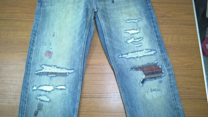 [開箱] PAUL SMITH Red Ear 'Tear and Repair' Japanese Selvedge Jeans