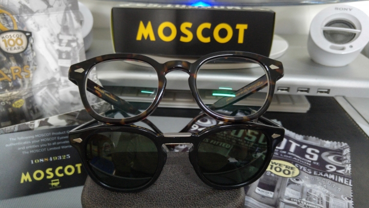 [開箱] 【MOSCOT】100週年LEMTOSH FOLD 摺疊式墨鏡