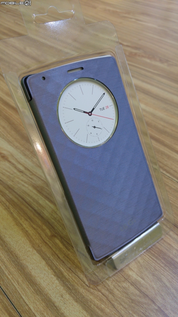 LG G4 原廠智慧視窗感應背蓋式皮套 開箱 (支援無線充電功能)