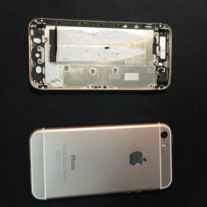 iphone5s 自己改類 iphone6s mini背殼