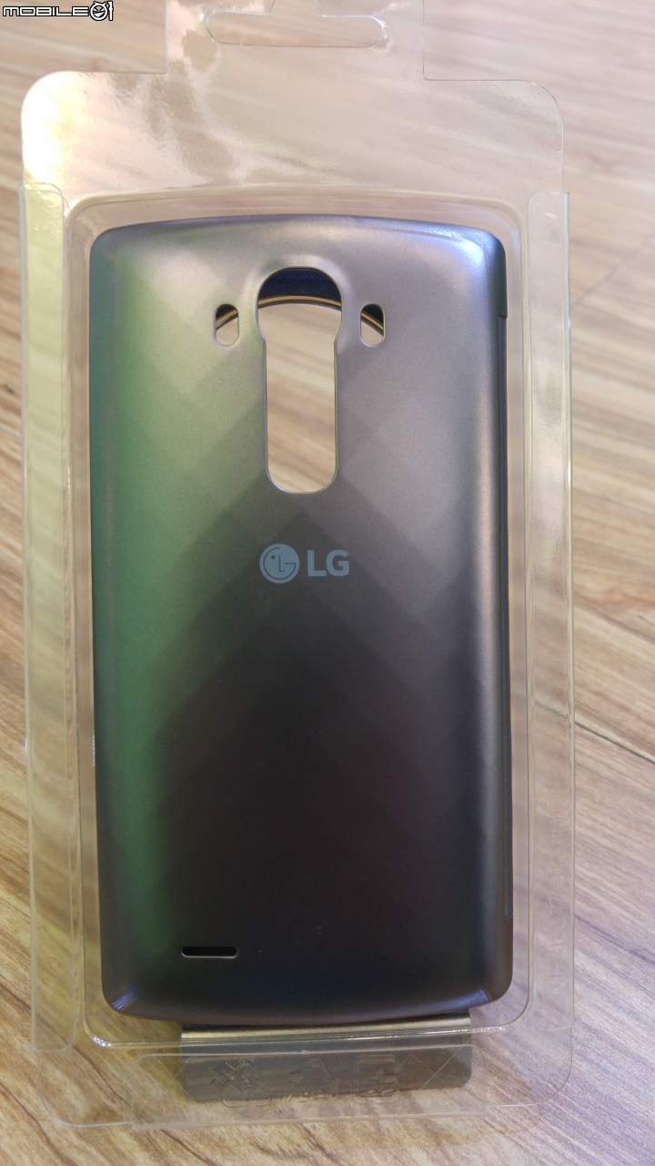 LG G4 原廠智慧視窗感應背蓋式皮套 開箱 (支援無線充電功能)