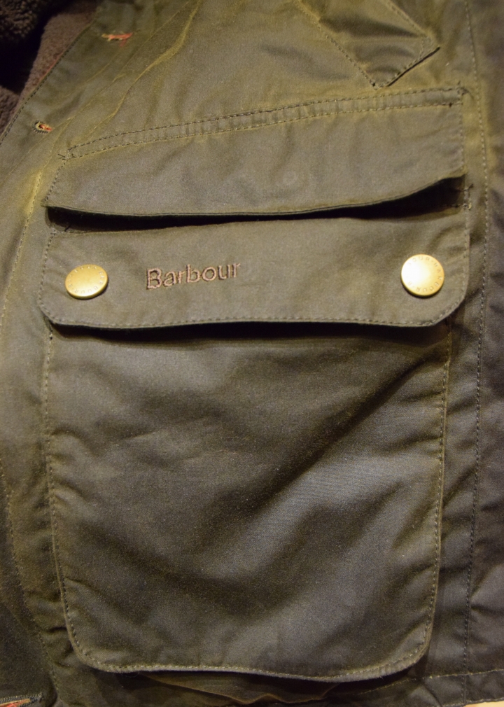 (開箱）不專業簡易開箱 Barbour Game Parka