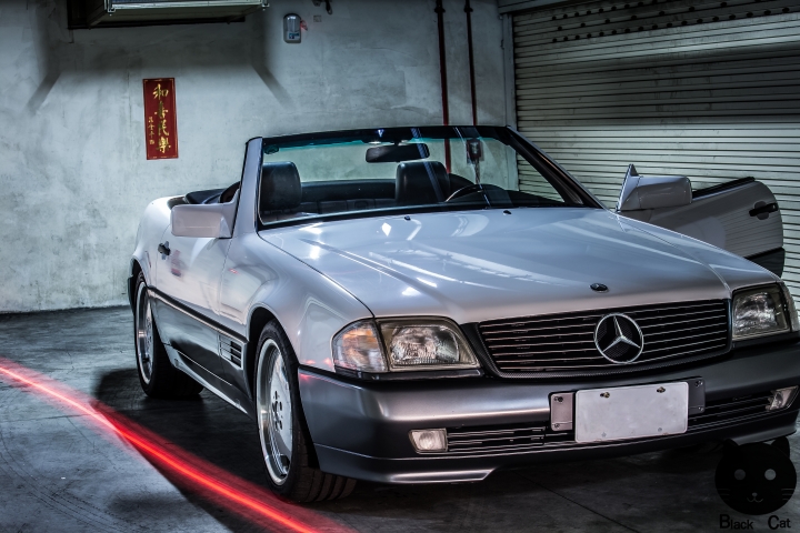 【黑貓攝影】經典不敗 R129 500SL