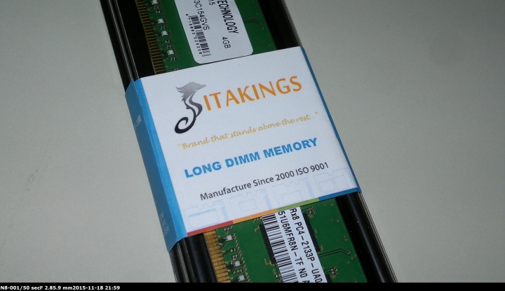 [開箱]蝦米的進擊SITAKINGS 新拓 DDR4 2133MHz 直衝 3200 MHz