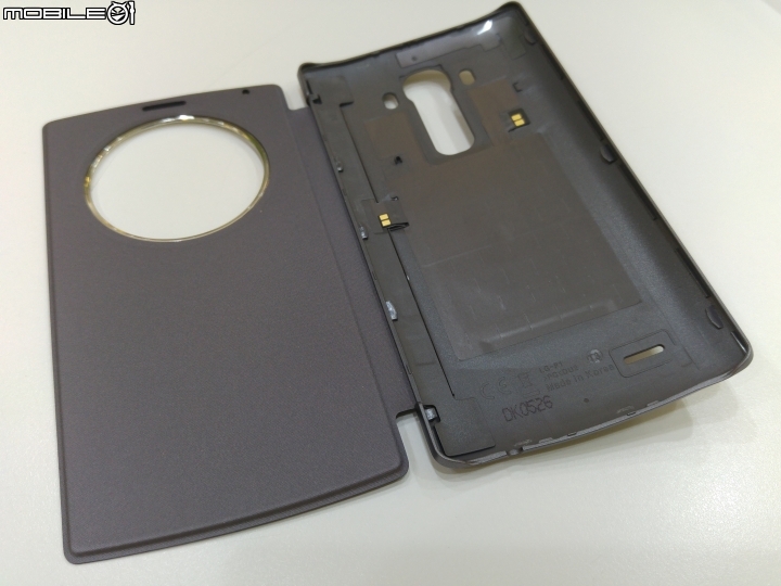 LG G4 原廠智慧視窗感應背蓋式皮套 開箱 (支援無線充電功能)