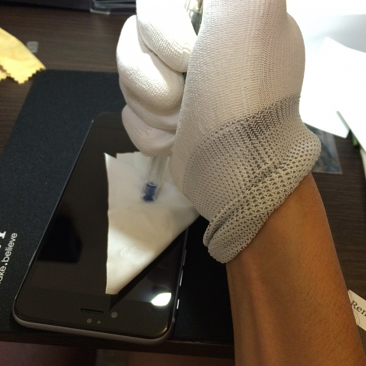 iPhone6s Plus+iMos+自我修復+Apple Silicone Case 組合開箱