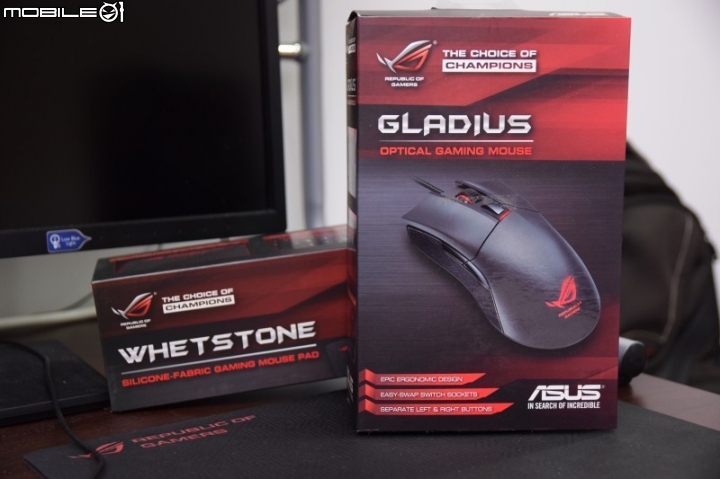 [開箱] Asus Gladius & Whetstone之ROG家族大集合