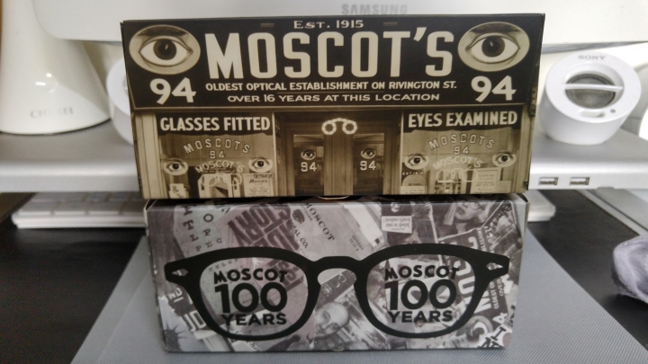 [開箱] 【MOSCOT】100週年LEMTOSH FOLD 摺疊式墨鏡